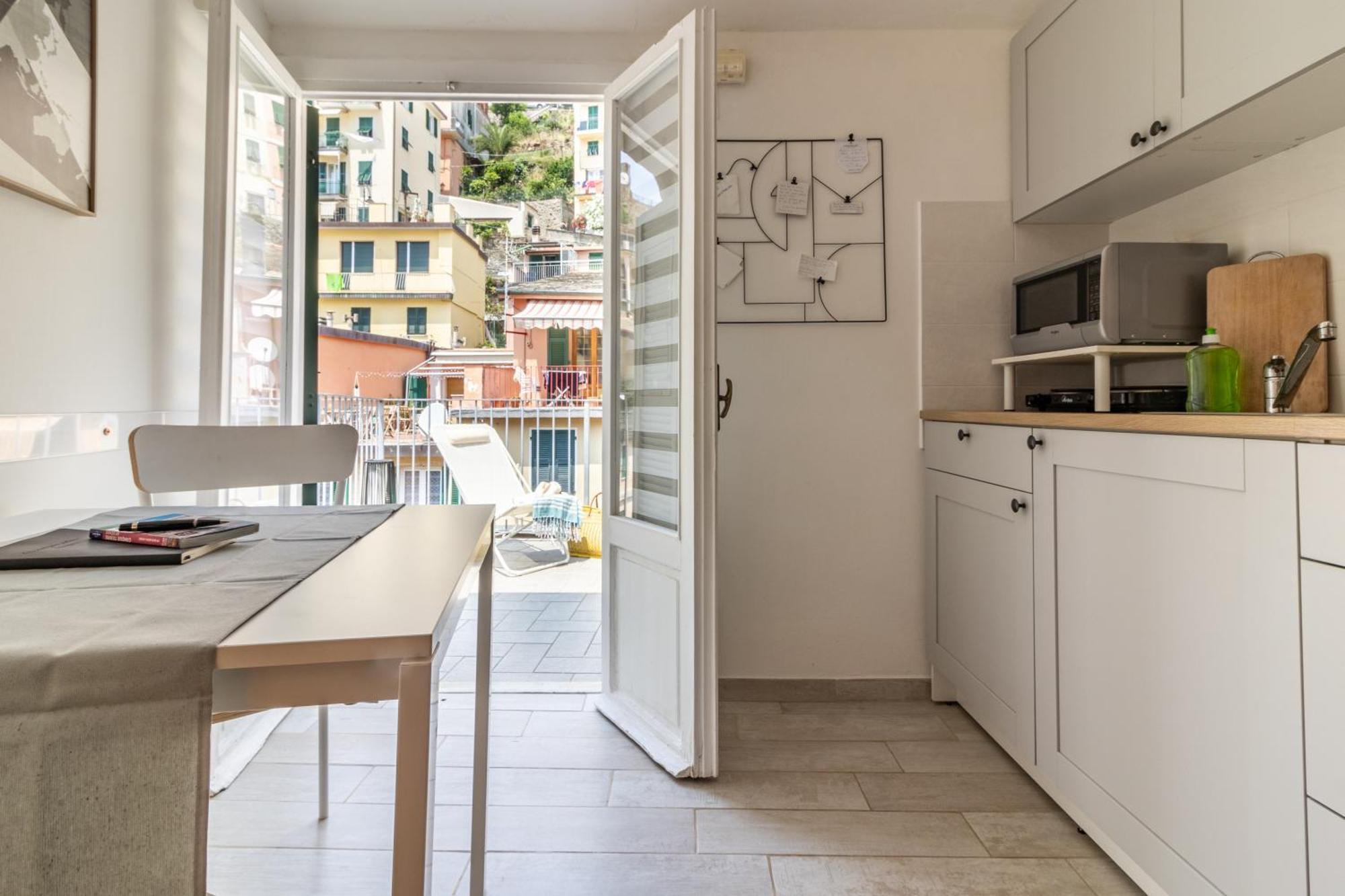 דירות ריומאג'ורה Wanderjohn Penthouse 5Terreparco מראה חיצוני תמונה